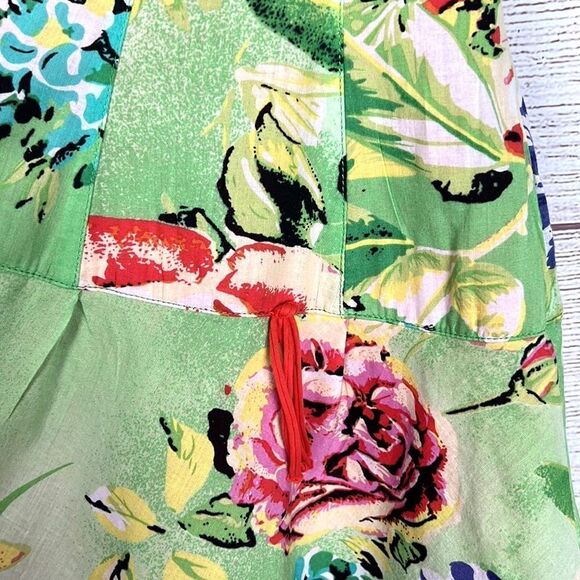 ELIANA ET LENA Paris Girl’s Summer Floral Dress Cotton size 6A - Picture 9 of 12